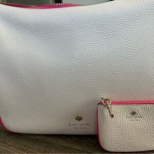 Kate Spade Pink Shoulder Bag with Coin Purse